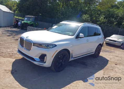 2019 BMW X7 xDrive40I z USA, uszkodzony, nr VIN 5UXCW2C56KL089166